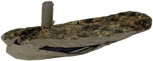 Mil-Tec Trilaminate Durable Waterproof Lightweight Breathable Tactical Outdoor Camping Hiking Generous Cut Sleeping Bag Cover with Zip Closure | Suitable for Various Sleeping Bags in Saudi Arabia
