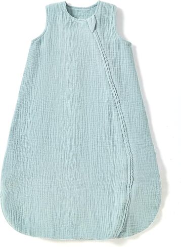 كيس نوم للأطفال من جونبي 0-3 أشهر و3-6 أشهر أكياس نوم لحديثي الولادة 100% قطن موسلين in Kuwait