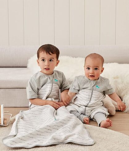 كيس نوم عضوي للأطفال الصغار من Love to Dream (18-36 شهرًا)، كيس نوم فائق النعومة لتنظيم درجة الحرارة، بطانية 1.0TOG قابلة للارتداء لجميع المواسم، وردي in Kuwait