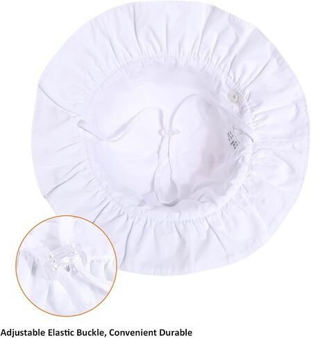Baby Girl Wide Brim Bucket Hats with UPF 50+ Outdoor Adjustable Beach Hat with Sun Hat in Saudi Arabia