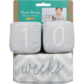 علامات معالم الطفل من كيت آند ميلو، مكعبات قطيفة لشهر الطفل، هدية للأمهات الجدد والمتوقعات، تذكارات معالم عمر الطفل، دعائم صور لحديثي الولادة in Kuwait