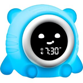 WISE HEDGEHOG Luna Toddler and Kids Ok to Wake Sleep Trainer, Alarm Clock, Nap Timer, Adjustable Night Light & Sound Machine for Children, Set it & Forget it, for Kids Room or Baby Nursery in Kuwait