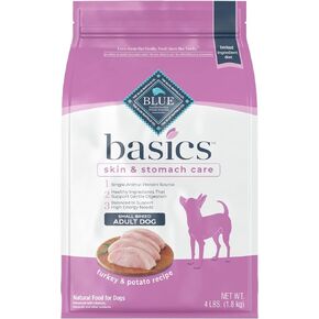 Blue Buffalo Basics Dry Dog Food for Small Breed Adult Dogs, Limited Ingredient Diet, Turkey Recipe, 11-lb. Bag in Saudi Arabia