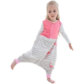 MICHLEY Baby Blankets Split Leg Sleeping Bag Unisex 1-6 Years Old Polyester Wearable Blanket Toddler Sleeping Bag Sack