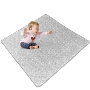 سجادات لعب الأطفال، سجادة لعب الأطفال الحسية اللمسية للأرضية، سجادة ناعمة لوقت البطن لتنمية المهارات الحسية والحركية، سجادات لعب مبطنة غير قابلة للانزلاق قابلة للغسل في الغسالة للرضع والرضع والأطفال الصغار in Kuwait