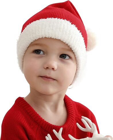 LAWKUL My First Christmas Newborn Romper Baby Boy Girl Santa Outfit Sweater Long Sleeve Pullover for Toddler in Saudi Arabia