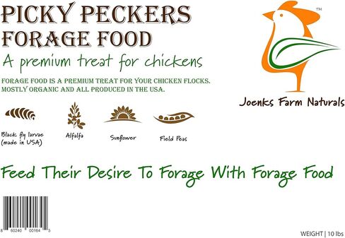 Chicken Feed Treat 10 lbs | USA Produced Grubs (Black Fly Larvae) & Organic Whole Grains in Kuwait