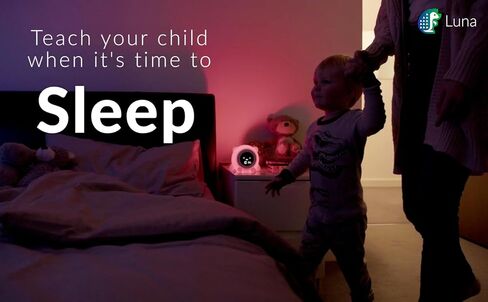 WISE HEDGEHOG Luna Toddler and Kids Ok to Wake Sleep Trainer, Alarm Clock, Nap Timer, Adjustable Night Light & Sound Machine for Children, Set it & Forget it, for Kids Room or Baby Nursery in Kuwait