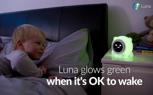 WISE HEDGEHOG Luna Toddler and Kids Ok to Wake Sleep Trainer, Alarm Clock, Nap Timer, Adjustable Night Light & Sound Machine for Children, Set it & Forget it, for Kids Room or Baby Nursery in Kuwait