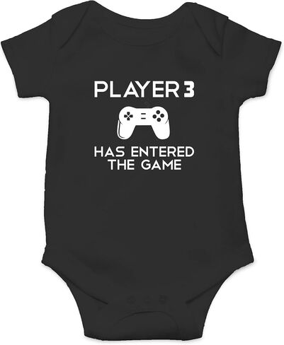 AW Fashions Player 3 Has Entered The Game - Gamer Anime Funny Baby Bodysuit in Saudi Arabia
