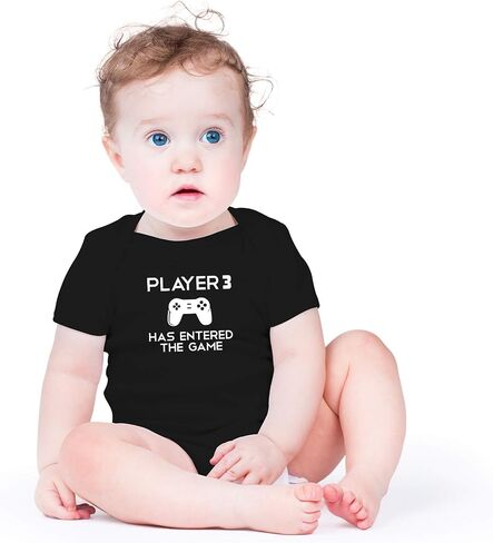 AW Fashions Player 3 Has Entered The Game - Gamer Anime Funny Baby Bodysuit in Saudi Arabia