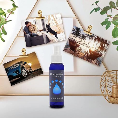 New Moon Manifestation Spray - Infused with Crystals to Amplify New Moon Energy, Handcrafted by Moonwater Elixir to create a Fresh Start and Boost New Moon Intentions for Effective Results in Kuwait