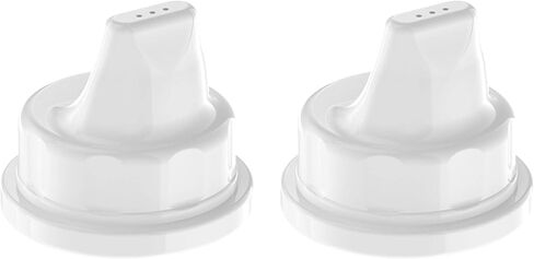 Lifefactory Sippy Caps for 4-Ounce and 9-Ounce BPA-Free Glass Baby Bottles, 2-Pack, White, LF135009C6 in Saudi Arabia
