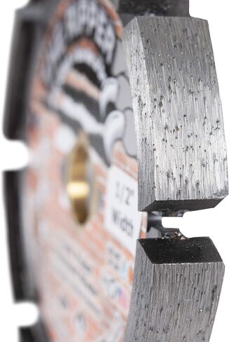 Delta Diamond Ripper Premium 4 Inch Tuck Point Diamond Blade, 1/2" Width, for Mortar Removal (4" X .500) in Kuwait