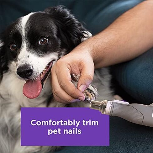 بيوند اداة تشذيب اظافر الحيوانات الاليفة من بلاك اند ديكر BCRT8KPTAPB 8 فولت كحد اقصى قابلة لاعادة الشحن لاسلكية، لون رمادي in Kuwait