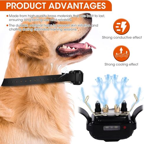 طوق تدريب الكلاب، وسادة مريحة تحسن التلامس، راحة فائقة مجنحة للشعر الطويل in Kuwait