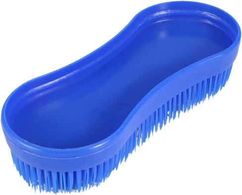 Yolispa Horse Cleaning Brush Professional Horse Cleaning Grooming Silicone Brush Equestrian Massage Tool in Kuwait