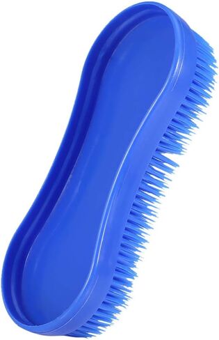 Yolispa Horse Cleaning Brush Professional Horse Cleaning Grooming Silicone Brush Equestrian Massage Tool in Kuwait