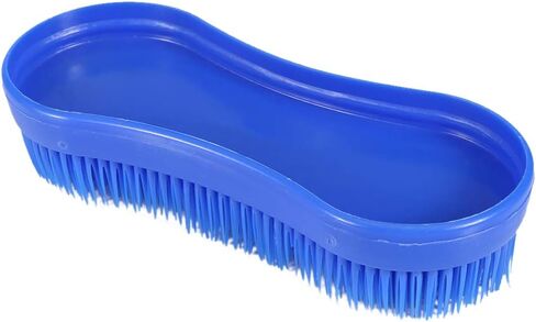 Yolispa Horse Cleaning Brush Professional Horse Cleaning Grooming Silicone Brush Equestrian Massage Tool in Kuwait