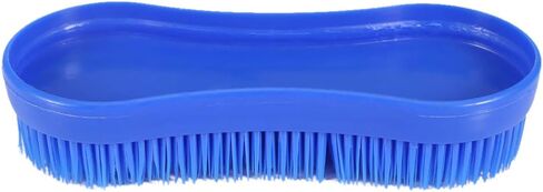 Yolispa Horse Cleaning Brush Professional Horse Cleaning Grooming Silicone Brush Equestrian Massage Tool in Kuwait