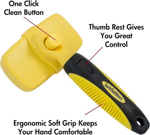 فرشاة القطط سليكر من بارك اوتفيترز، مشط تمشيط سريع ذاتي الجودة للقطط in Kuwait