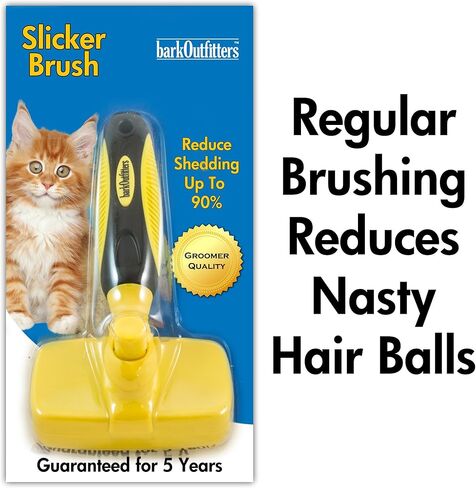 فرشاة القطط سليكر من بارك اوتفيترز، مشط تمشيط سريع ذاتي الجودة للقطط in Kuwait