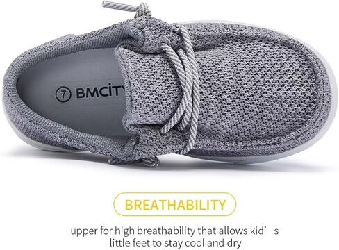أحذية رياضية للأطفال الصغار من BMCiTYBM للأولاد والبنات، أحذية مشي خفيفة الوزن شبكية قابلة للتنفس، أحذية قماشية للتنس in Kuwait