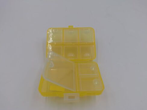 Wikineon Pill Box Pill Organiser Tablet Organiser Medicine Storage Box for Vitamins Medication, Suitable Portable in Pocket Bag for Trip Waterproof 9 Compartments Pill Organizer, Medication Organizer in Kuwait