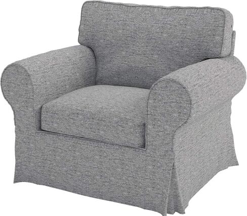 تم تصنيع غطاء الأريكة Ektorp المصنوع من القطن الثقيل ليتوافق مع كرسي IKEA Ektorp بذراعين (الكرسي الأبيض) in Kuwait