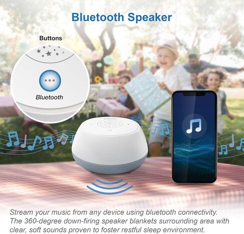 VTech BC8213 V-Hush Junior Sleep Soother - 40 Stories, Songs & Sounds, Record Your Voice, Bluetooth Speaker, Color Night Light & Ceiling Projector in Saudi Arabia