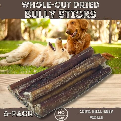 WhiteTail Naturals - عصي الفتوة للكلاب الصغيرة والمتوسطة (6 عبوات) - علاجات أسنان طبيعية للكلاب - مضغ قابل للهضم للكلاب الصغيرة والجراء التسنين in Kuwait