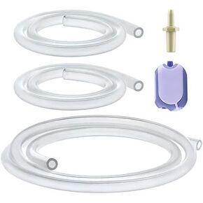Maymom Tubing Compatible with Lansinoh Breastpump Not Original Lansinoh Pump Parts Replace Lansinoh Tubing. Work with Lansinoh Signature Pro,Lansinoh Smartpump in Saudi Arabia