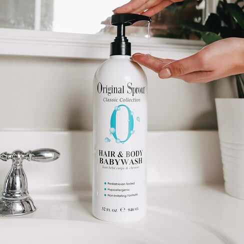 Original Sprout Baby Shampoo and Body Wash |Hair and Bodywash Sensitive Skin in Kuwait