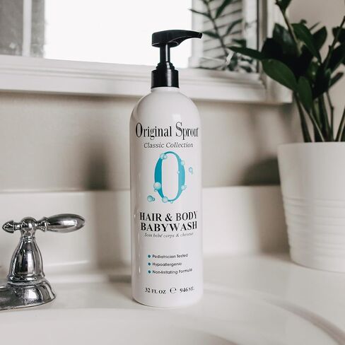 Original Sprout Baby Shampoo and Body Wash |Hair and Bodywash Sensitive Skin in Kuwait