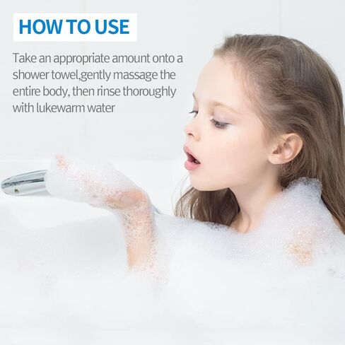 بيونكانغ يول غسول للاطفال والرضع مع نخالة الارز والسيراميد والسيكا وحمض الهيالورونيك فائق الترطيب وجل استحمام مهدئ معتمد من مجموعة العمل البيئي خالي من العطور لجميع انواع البشرة | 19.9 اونصة سائلة in Kuwait