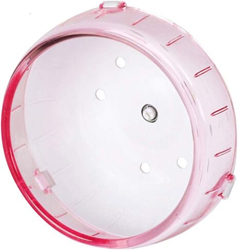 ZOOPOLR 4.7 Inches Small Silent Spinner Exercise Running Wheel for Small Hamsters, Gerbils, or Mice (Pink Running Wheel) in Saudi Arabia