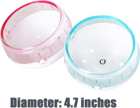ZOOPOLR 4.7 Inches Small Silent Spinner Exercise Running Wheel for Small Hamsters, Gerbils, or Mice (Pink Running Wheel) in Saudi Arabia