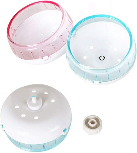 ZOOPOLR 4.7 Inches Small Silent Spinner Exercise Running Wheel for Small Hamsters, Gerbils, or Mice (Pink Running Wheel) in Saudi Arabia