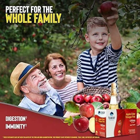 المعادن النادرة | خل التفاح باك | مكمل غذائي طبيعي لدعم عملية الهضم الطبيعية | نكهة البرتقال | 30 باكيت بودرة in Kuwait