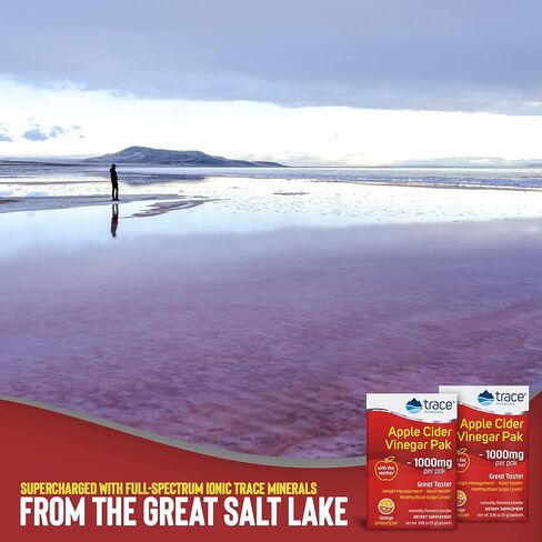 المعادن النادرة | خل التفاح باك | مكمل غذائي طبيعي لدعم عملية الهضم الطبيعية | نكهة البرتقال | 30 باكيت بودرة in Kuwait