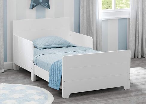 Delta Children MySize Toddler Bed - Greenguard Gold Certified, Bianca White in Kuwait
