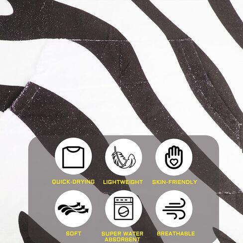 Rainleaf Surf Poncho Kids Changing Towel Quick Dry Pool Swim Beach Towel with Hood and Front Pocket Warm and Soft Microfiber Robe Towel-Bee-S(19"X29") in Kuwait