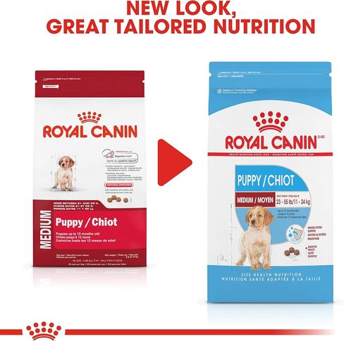 Royal Canin Size Health Nutrition Medium Puppy Dry Dog Food, 6 lb bag in Kuwait