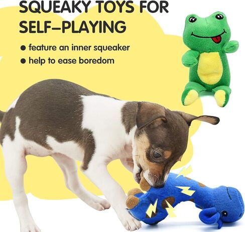 Plush Dog Toy For Aggressive Chewers Large Breeds, Squeaky Dog Toys For Large Dog, Tug Of War Dog Toy To Keep Them Busy, Tough Stuffed Animals Dog Chew Toy, Big Puppy Chew Toys For Teething in Kuwait