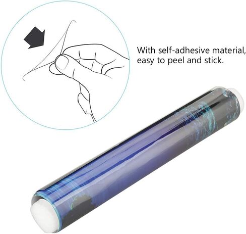 ملصق CUEA ذاتي اللصق مصنوع من مادة البولي فينيل كلوريد خلفية متينة ثلاثية الأبعاد للأحواض (12250 سم) in Kuwait