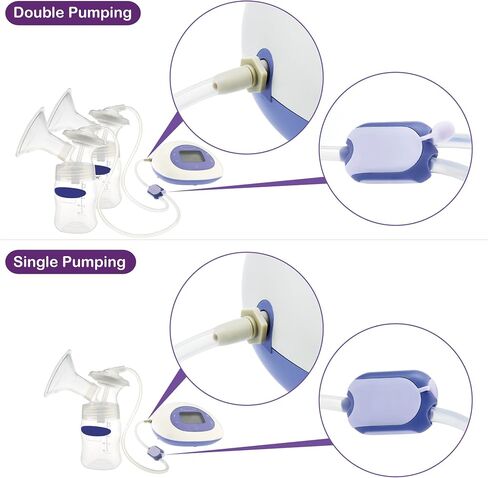 Maymom Tubing Compatible with Lansinoh Breastpump Not Original Lansinoh Pump Parts Replace Lansinoh Tubing. Work with Lansinoh Signature Pro,Lansinoh Smartpump in Saudi Arabia