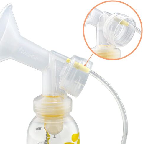 Tubing for Medela Pump in Style Advanced Breastpump Released After Jul 2006 Plus 6 Membranes in Retail Pack. Replaces Medela Tubing and Medela Membrane. BPA Free. Made By Maymom (2 Tubes and 6 Membranes) in Saudi Arabia