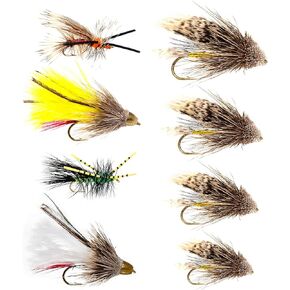 8 Stimulator, Muddler Minnow, Cone Head Marabou Muddler Fly Fishing Assortment | Trout, Sculpin Streamer, Baitfish Flies in Kuwait