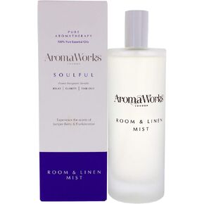 Aromaworks Soulful Room Mist - Frankincense, Fruity Juniper Berry And Patchouli - 3.38 Oz Room Spray in Saudi Arabia