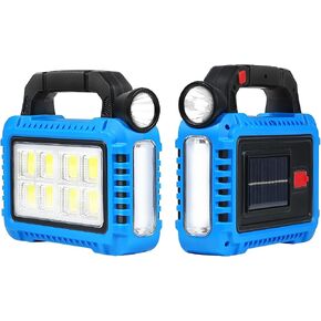 TANSOREN 2 Pack Lantern Camping Essentials Accessories Gear Solar Lights, LED Flashlight for Power Outages, Rechargeable Tent Lights for Emergency, Hurricane, Survival Kits, Operated Lamp in Kuwait